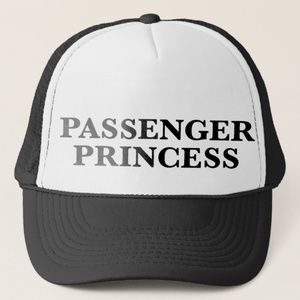 passenger princess black trucker hat
